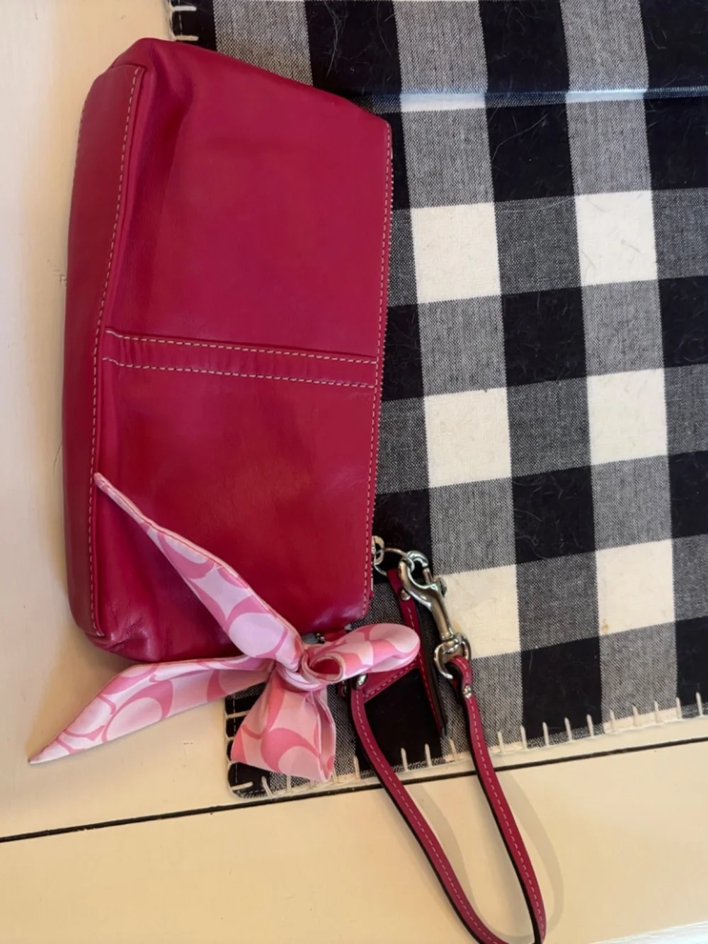 Vintage Coach Wristlet